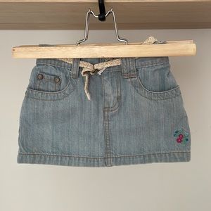 OshKosh denim skirt